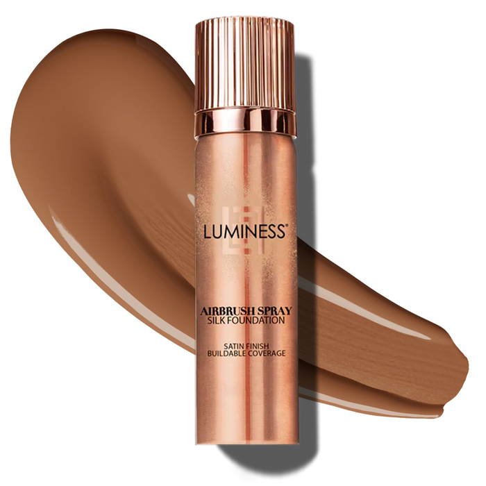 Airbrush Spray Silk Foundation & Hydrating Primer Kit - Tan Dark 110Tan Dark 110